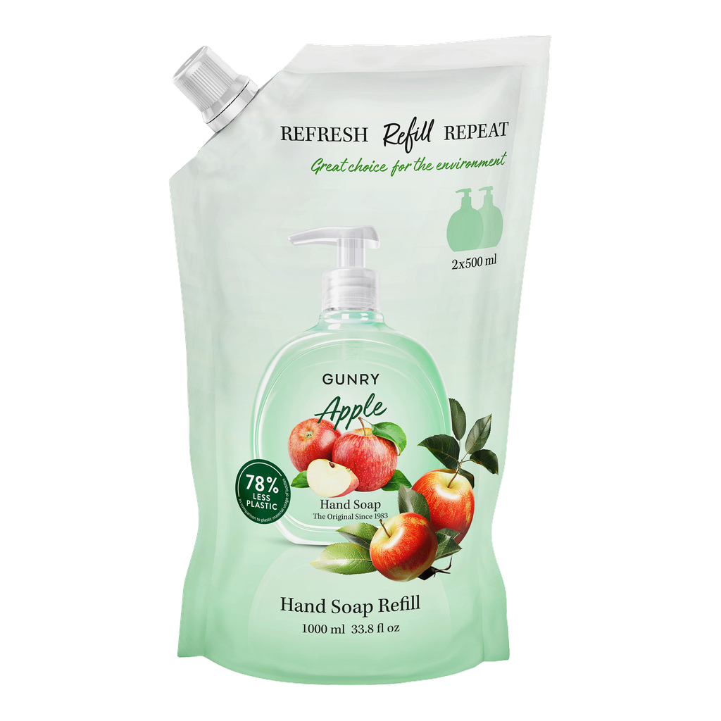 Gunry Käsisaippua täyttöpakkaus