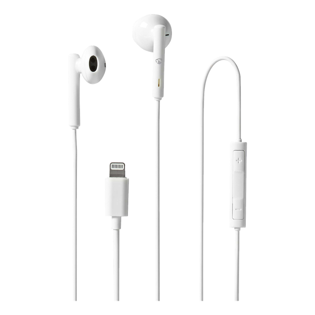 Nedis In ear-hodetelefoner med Lightning-kontakt