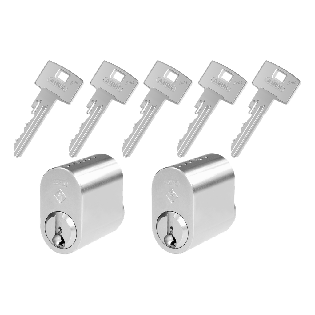 ABUS Låsesylinder 2-pk