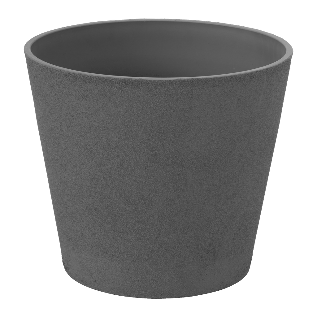 Hard Head Blumentopf Grau