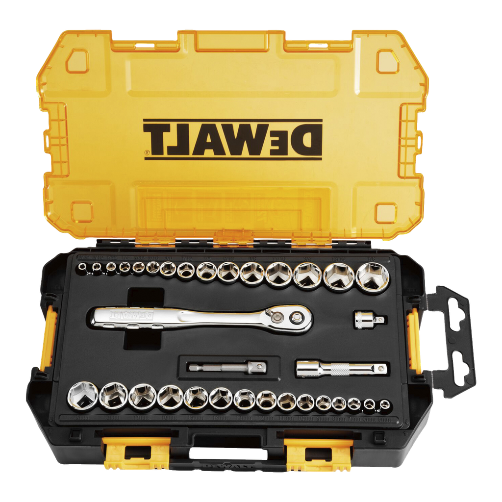 DeWalt Hylsyavainsarja 34 osaa