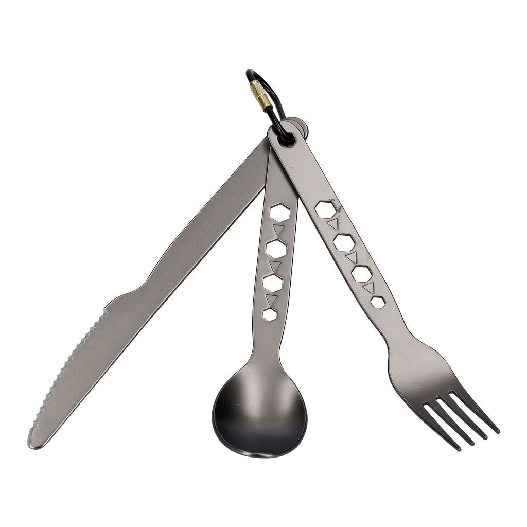 Kayoba Outdoor Kevytruokailuvälineet 3 osaa