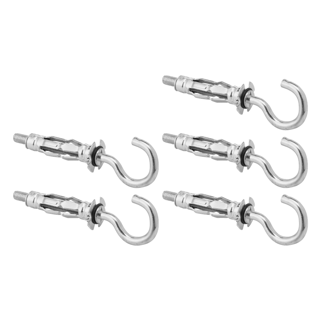 Hard Head Metallexpander med C-krok 5-pk