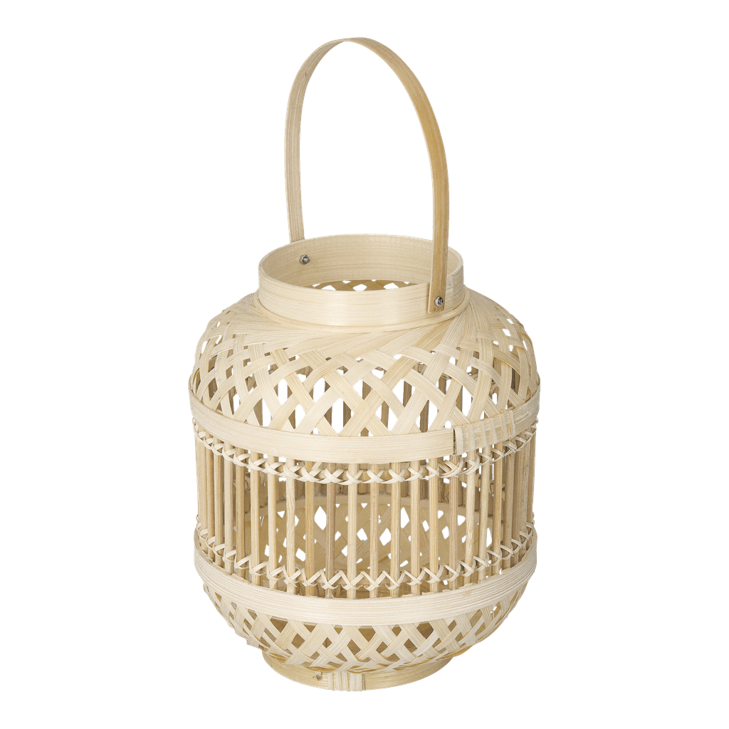 EKVIP Windlicht aus Bambus