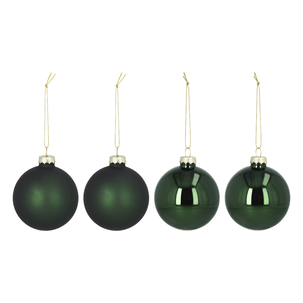 EKVIP Joulupallot 4 kpl