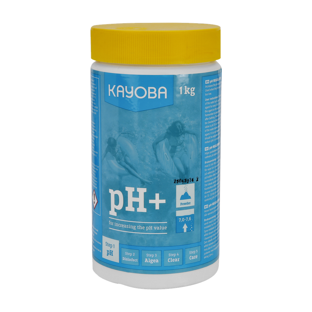 Kayoba pH-regulering for basseng