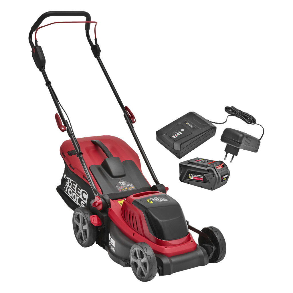 Meec Tools Multiseries 40 V Batteridrevet gressklipper
