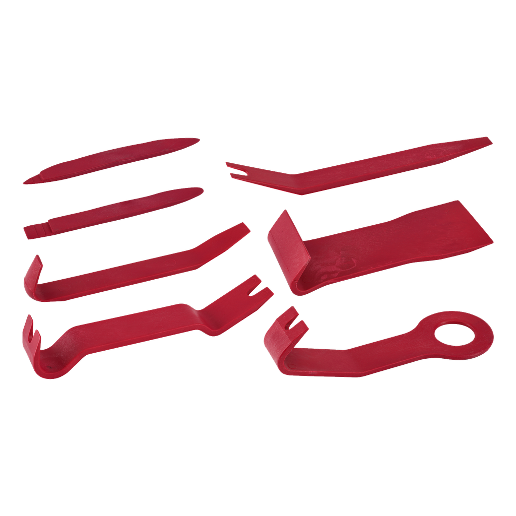 Meec Tools Verhoilun ja listakiinnikkeiden irrotustyökalusarja 7 osaa