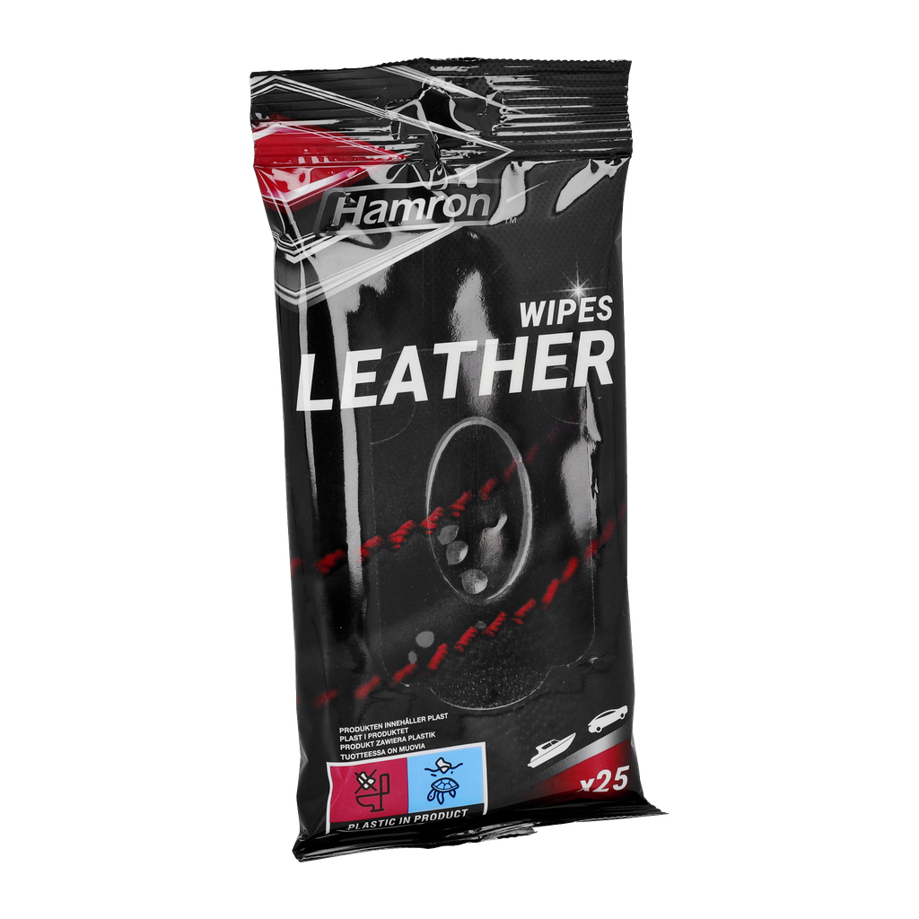 Hamron Rengjøringskluter for skinn/lær 25-pk