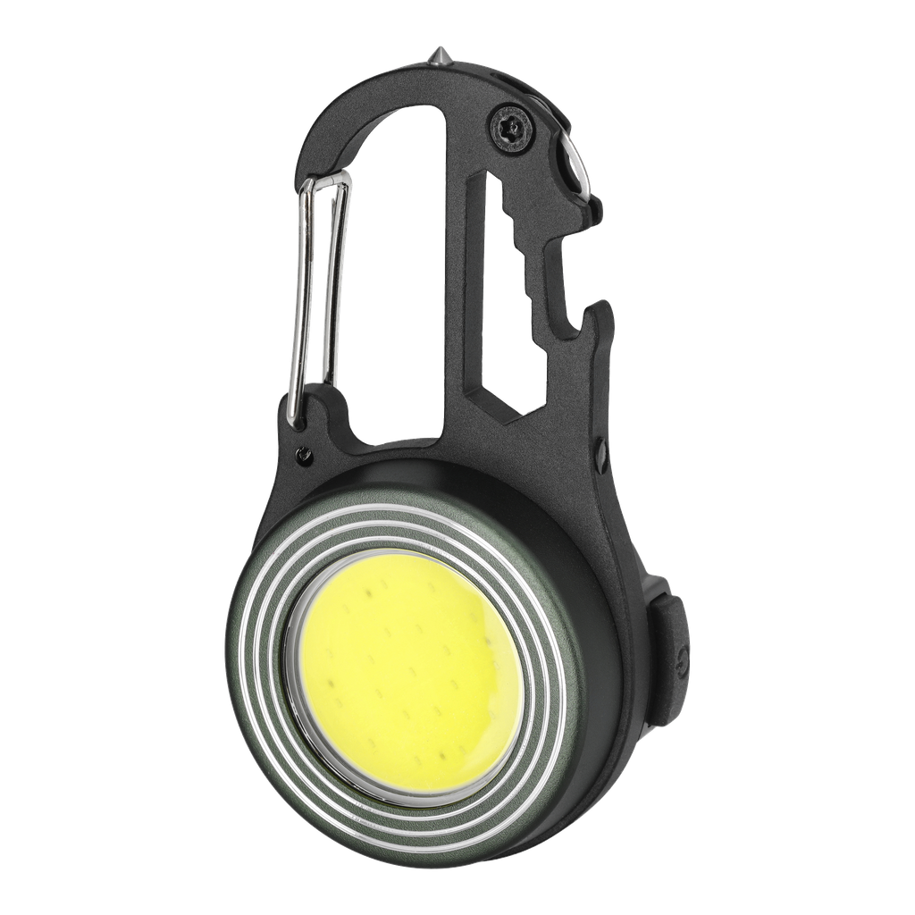 Anslut Mini-Taschenlampe mit Multitool