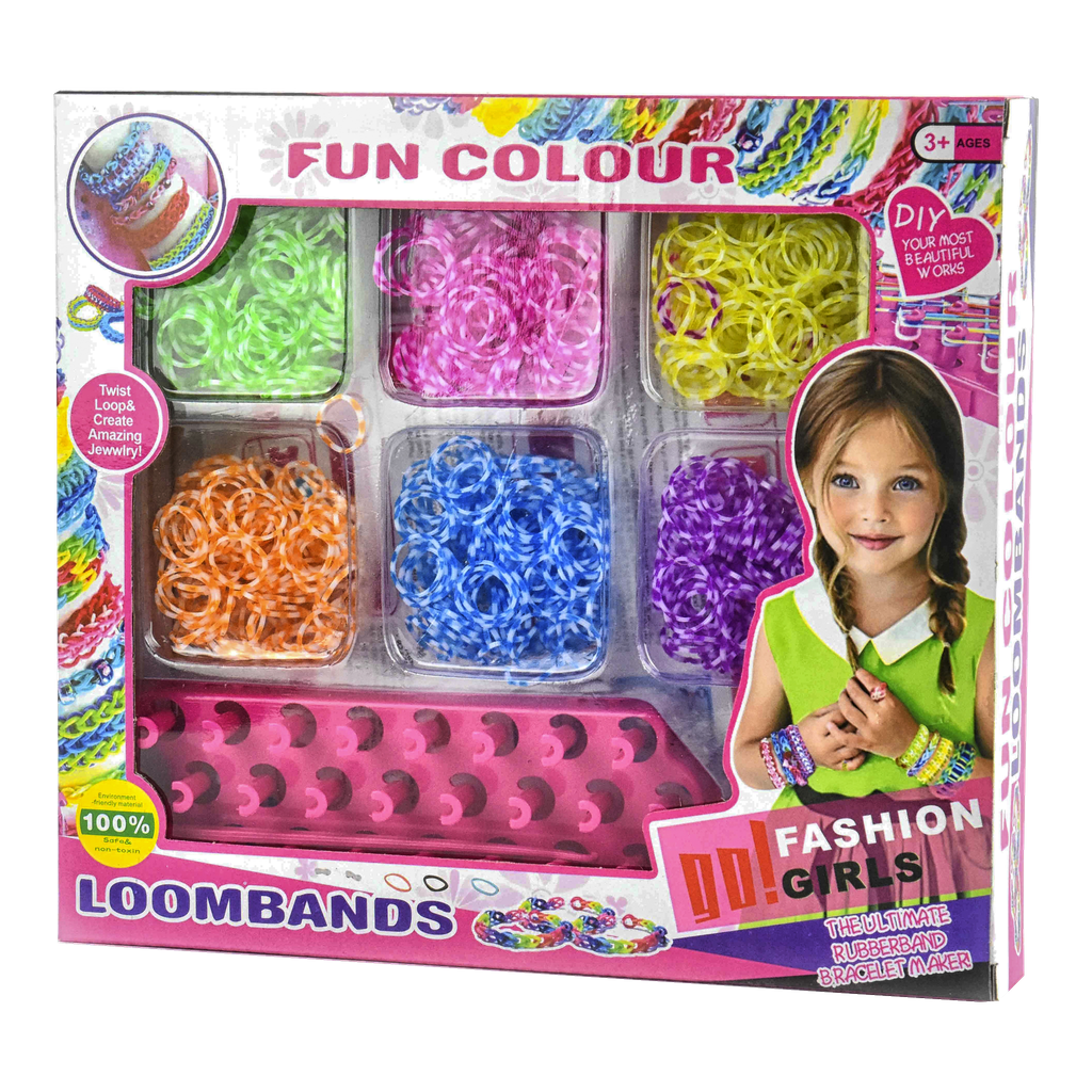 Robetoys Loom Bands 1200 kpl