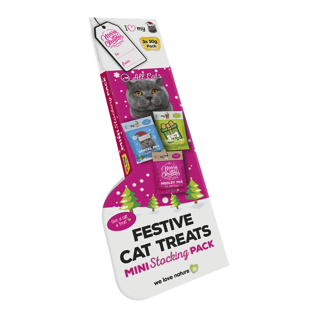 I love my pet Kattgodis i julstrumpa 4 delar