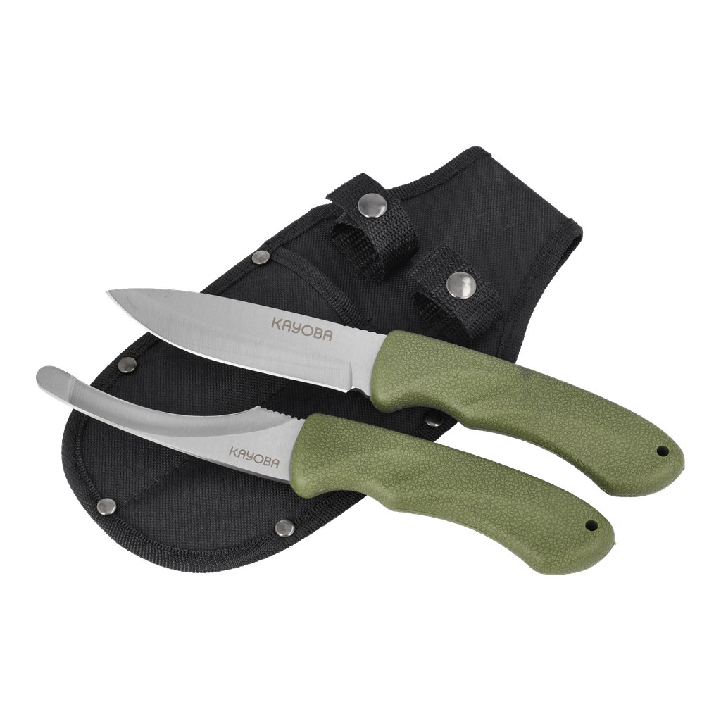 Kayoba Outdoor Jagdmesser-Set 2-teilig