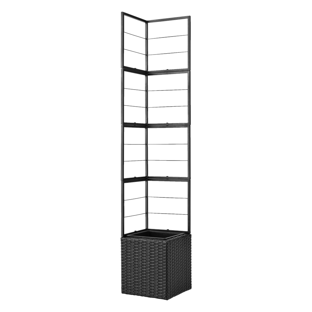 Hard Head Eck-Pflanzkasten mit Rankgitter