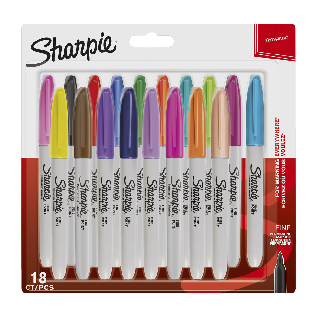 Sharpie Märkpennor 18-pk