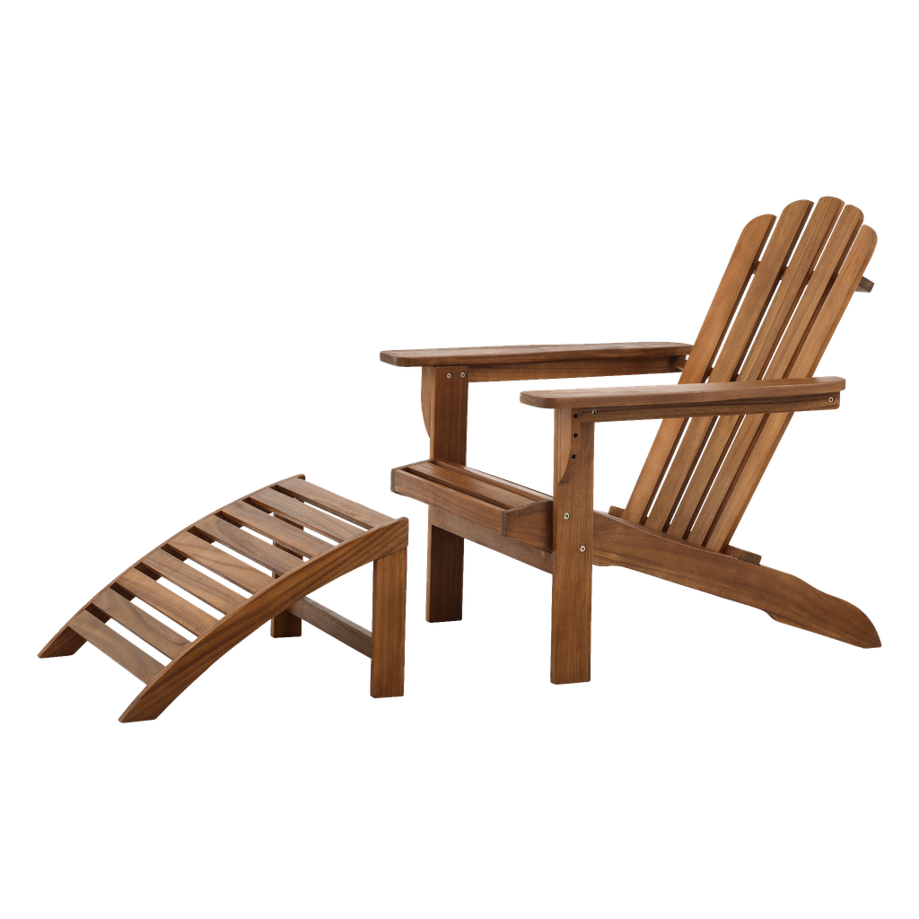 EKVIP Sonnenstuhl mit Fußteil