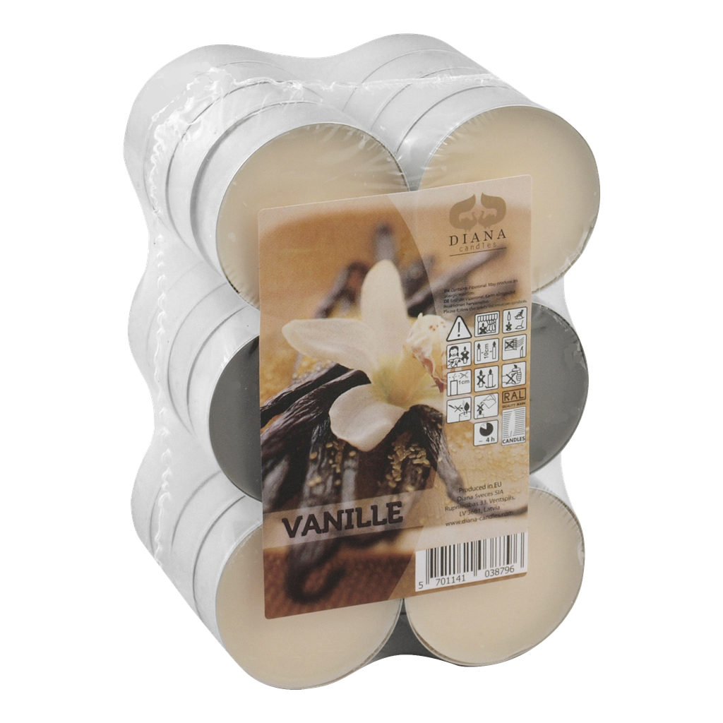 Telys med duft 24-pk