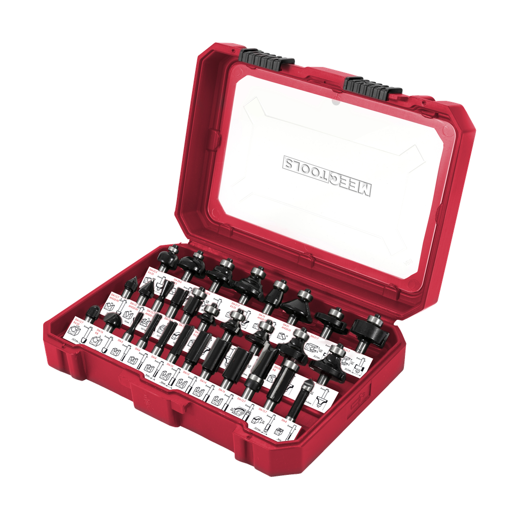 Meec Tools Jyrsinteräsarja 30 osaa