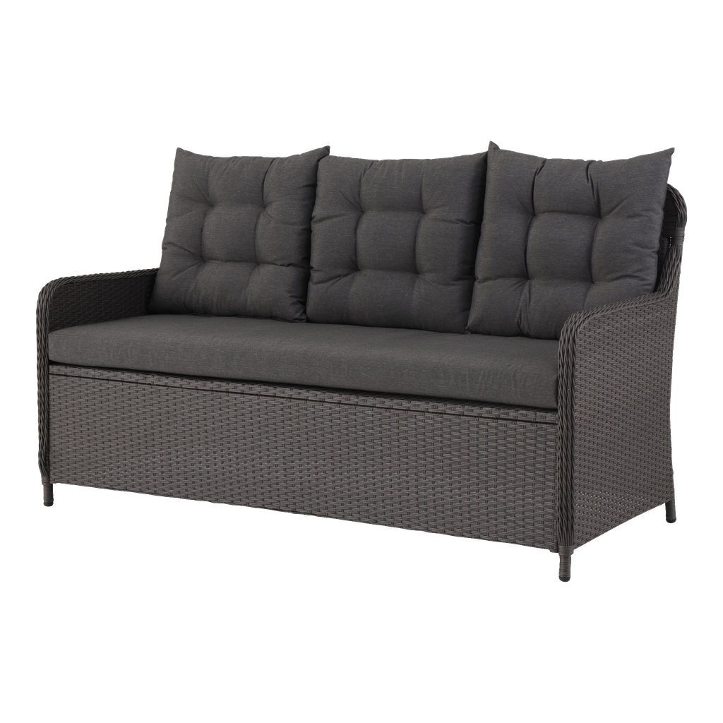 EKVIP Gartensofa 3-Sitzer
