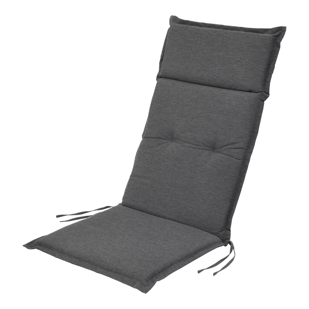 EKVIP Aurinkotuolin istuintyyny, korkea selkänoja