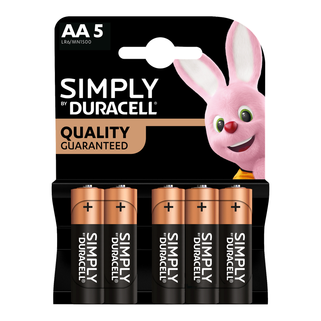 Duracell AA-Batterien 5 Stk.