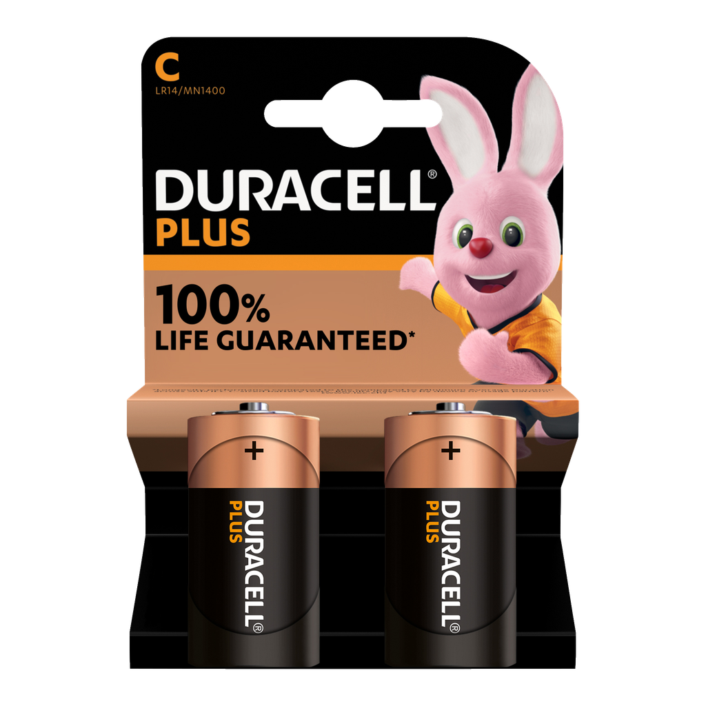 Duracell C-paristo 2 kpl