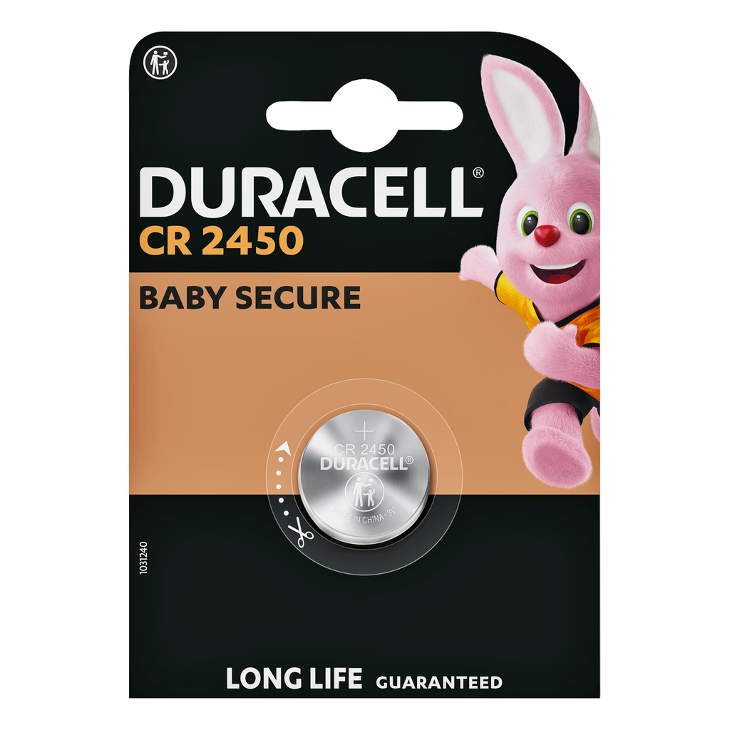 Duracell Baterie pastylkowe CR2450 1 szt.