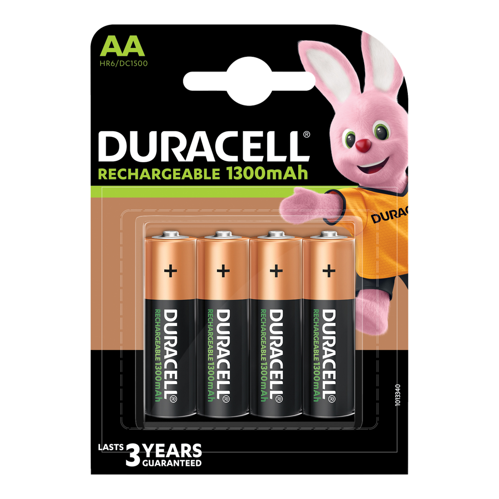Duracell Batterien wiederaufladbar AA 4 Stk.