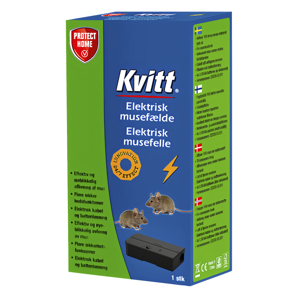 Kvitt Elektrisk musfälla