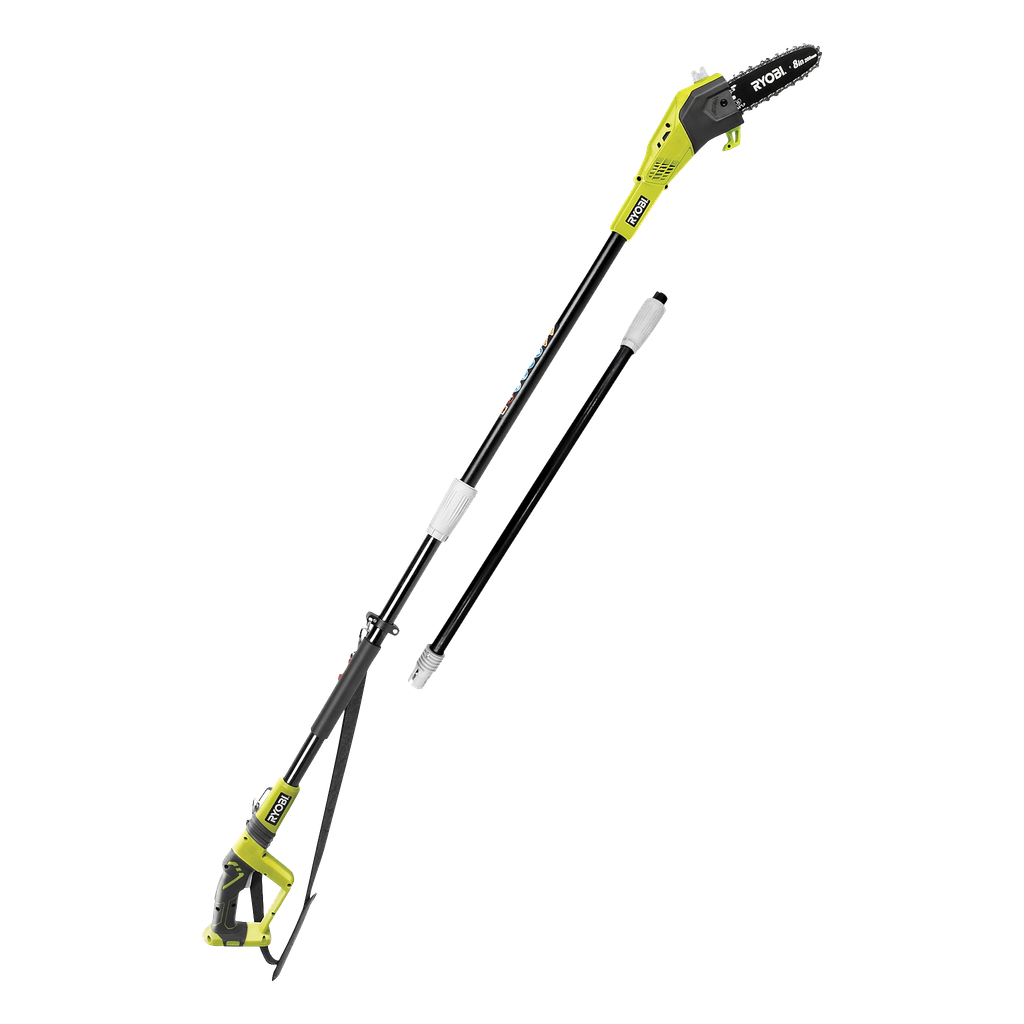 Ryobi ONE+ Batteridrevet grensag med teleskopskaft