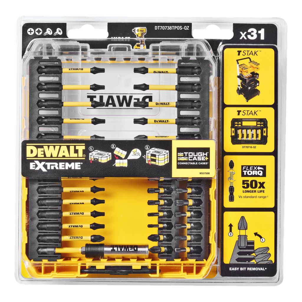 DeWalt Bitssats 31 delar