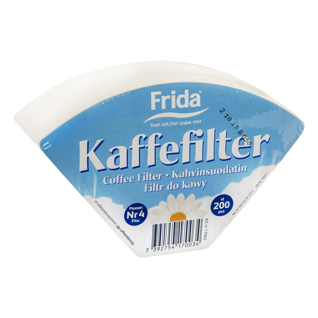 Frida Kaffefilter 200-pk