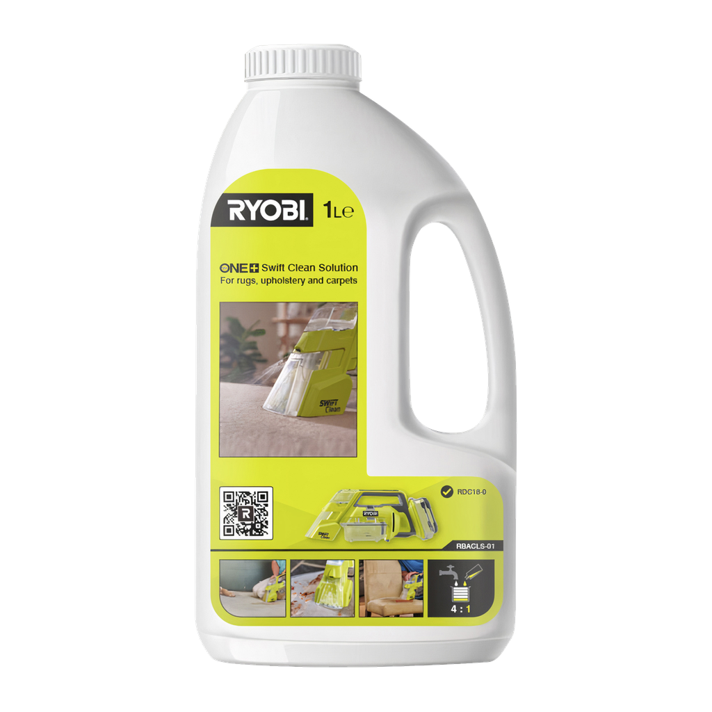 Ryobi ONE+ Puhdistusaine akkukäyttöiseen tahranpoistajaan