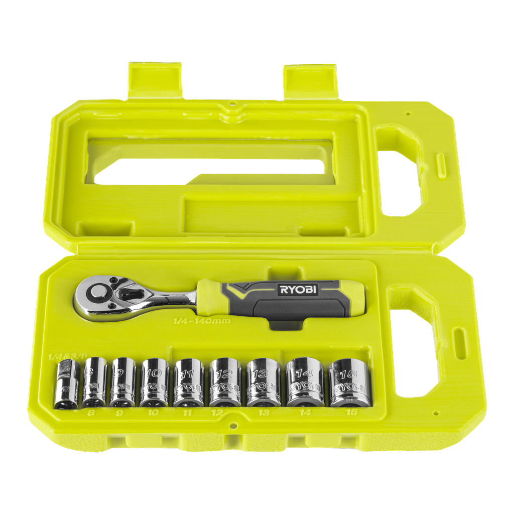 Ryobi Skrallesett 10 deler