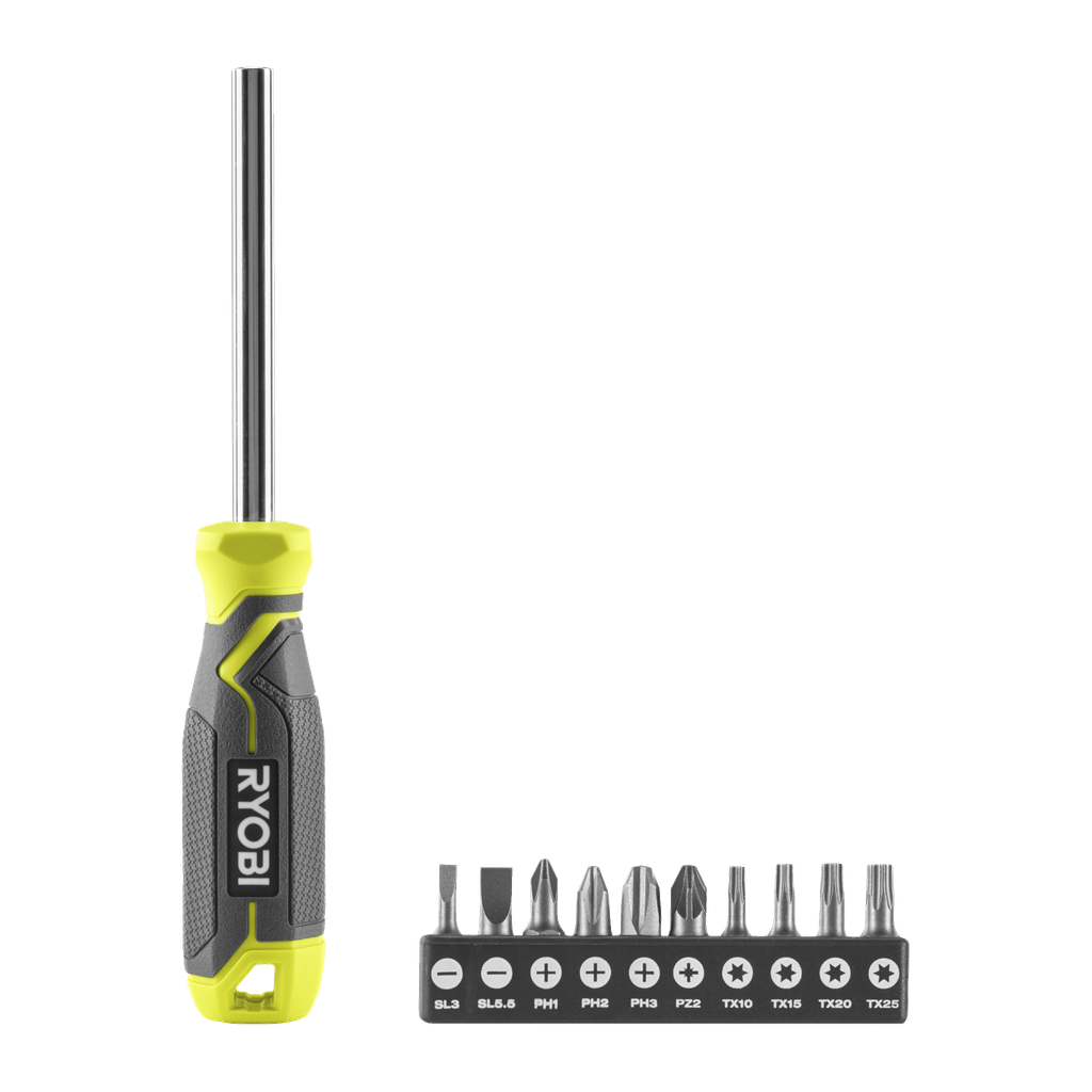 Ryobi Skrutrekkersett 11 deler