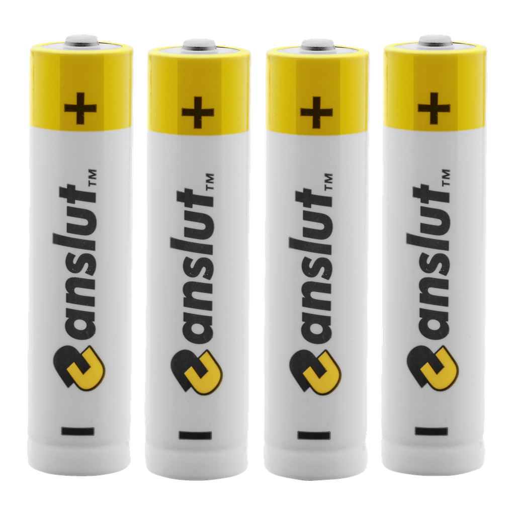 Anslut AAA-Batterien 4 Stk.