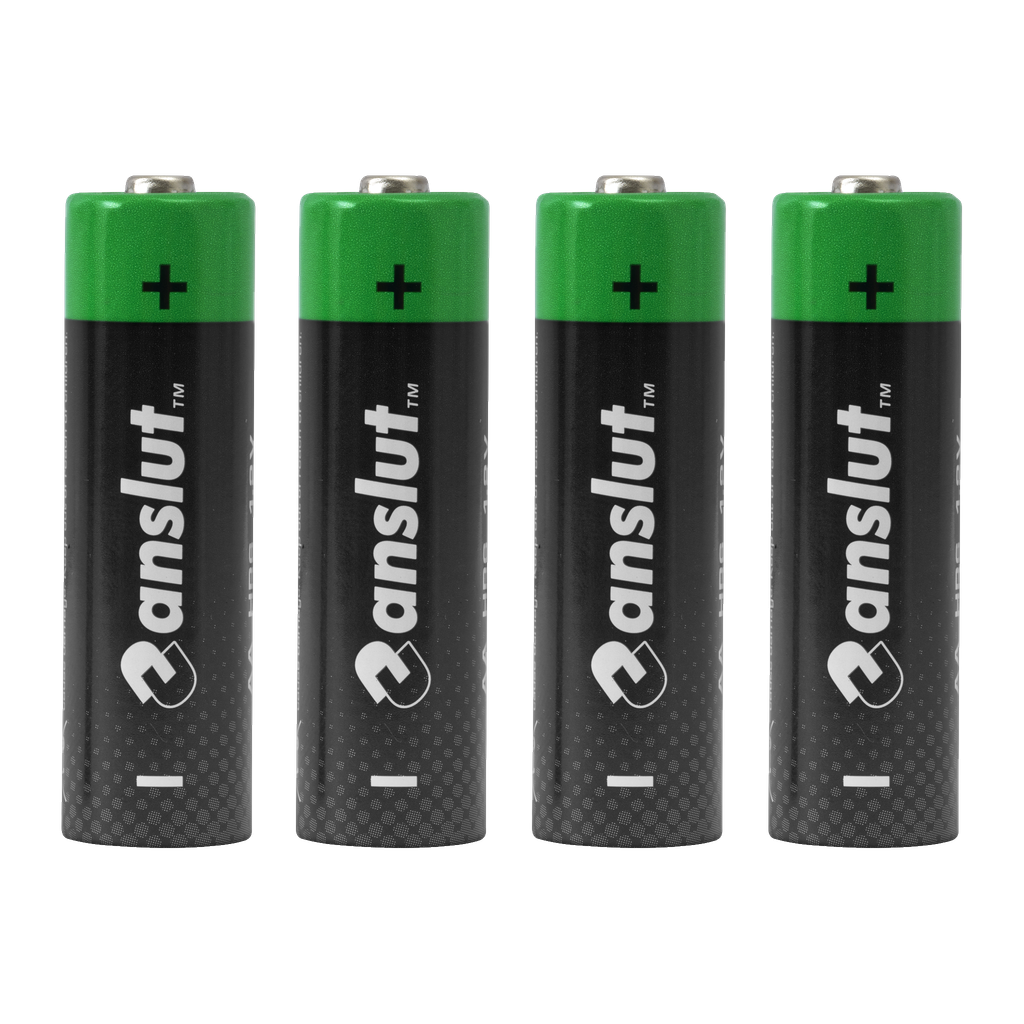 Anslut Laddningsbara AA-batterier 4-pk