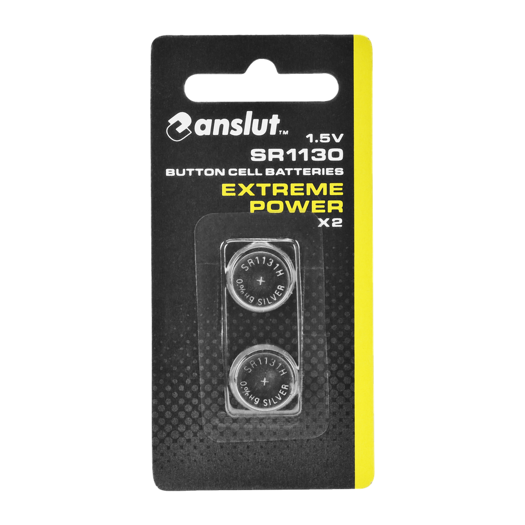 Anslut Knappecellebatterier 2-pk