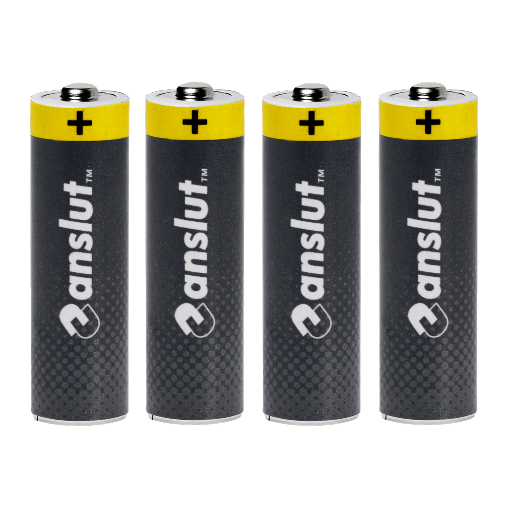 Anslut AAA-batterier 4-pk