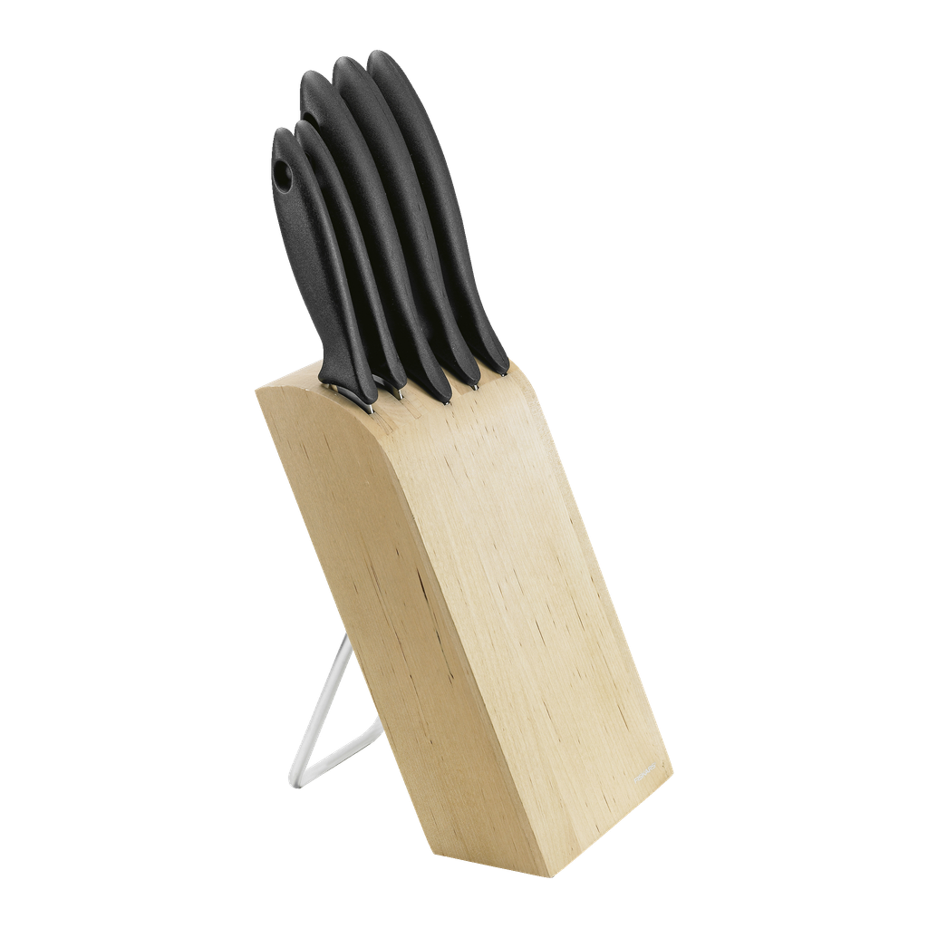 Fiskars Knivar + knivblock 6 delar