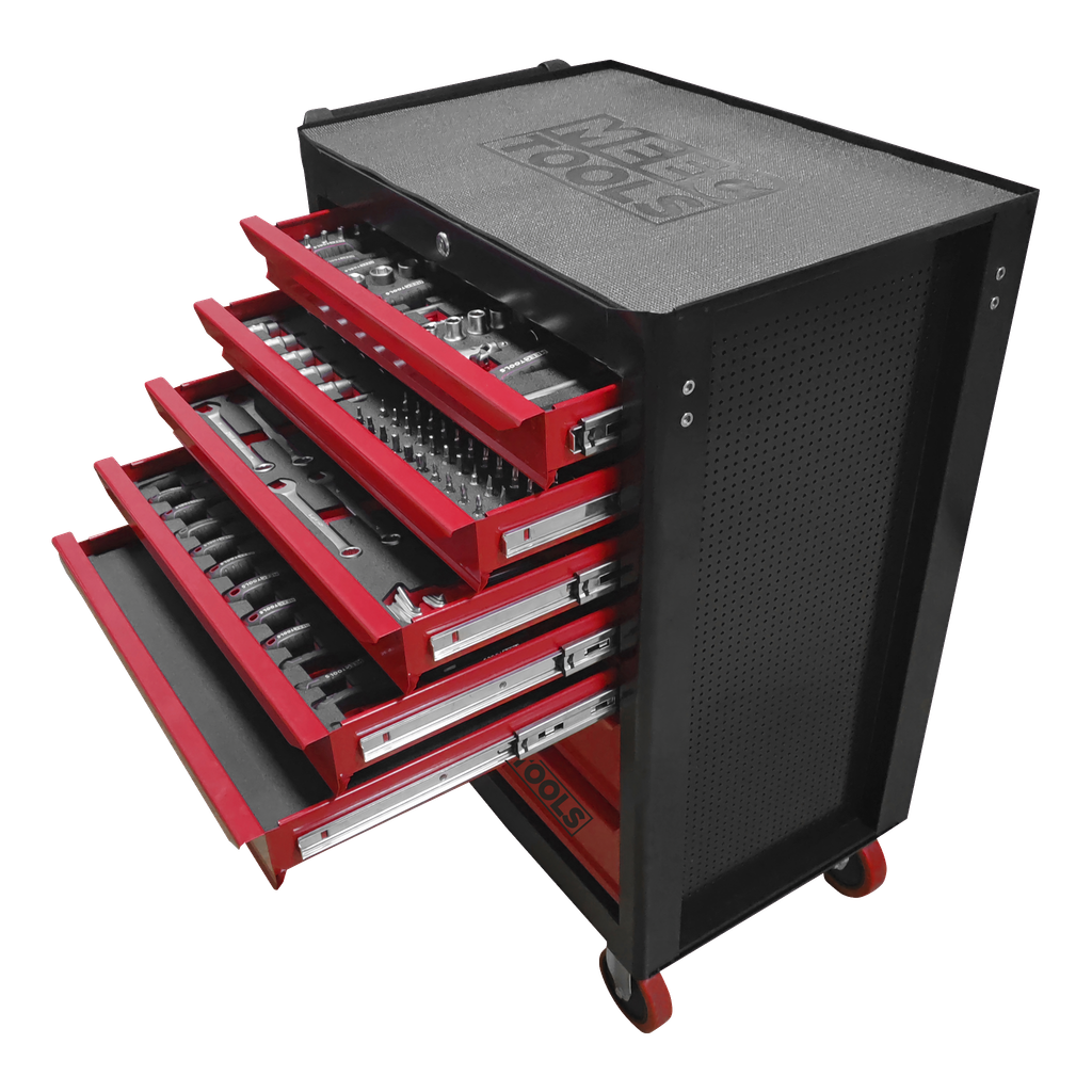 Meec Tools Verktygsvagn 259 delar