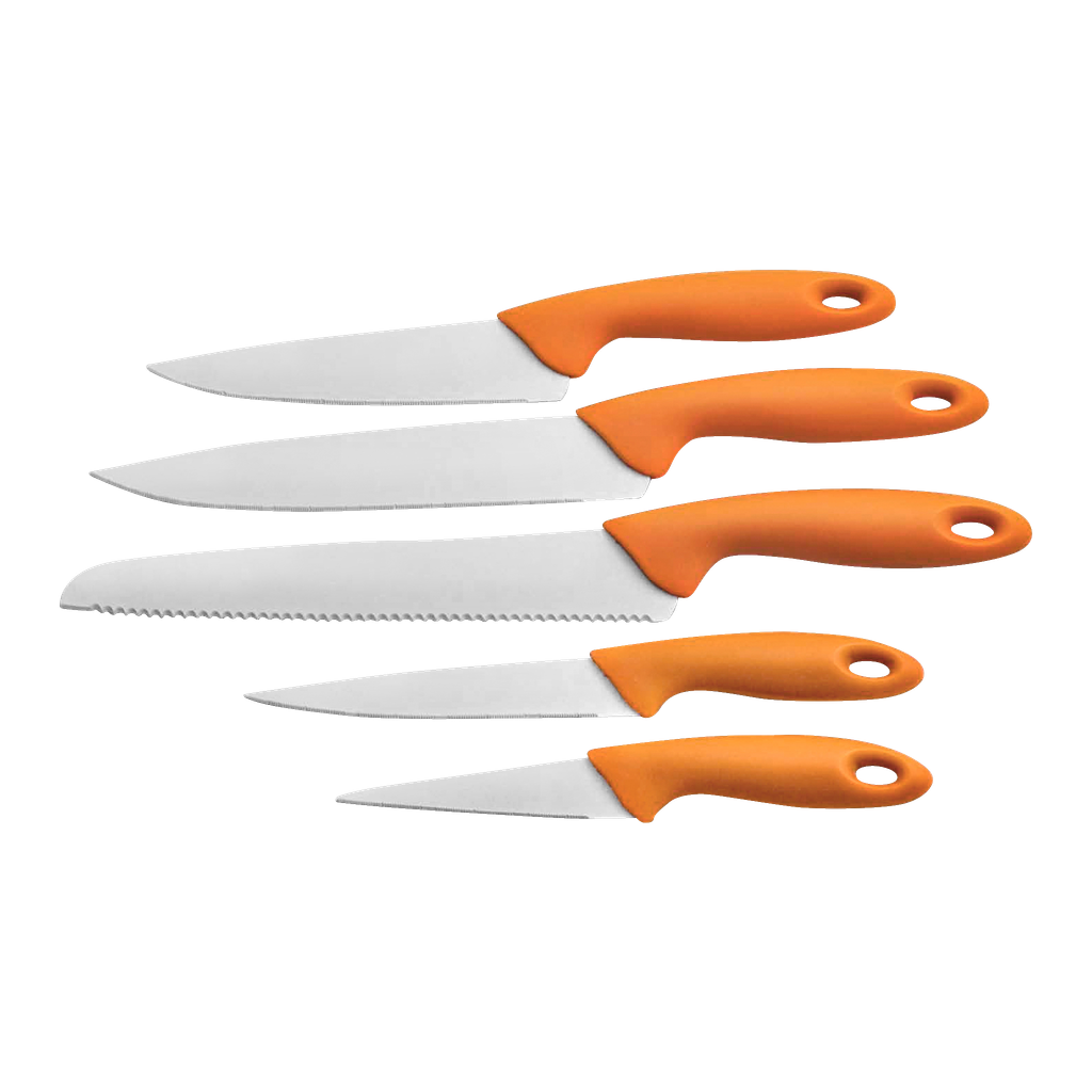 Menuett Knivar + knivblock 6 delar