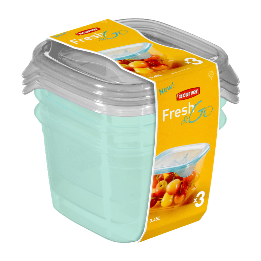 Curver Förvaringslådor 3-pk