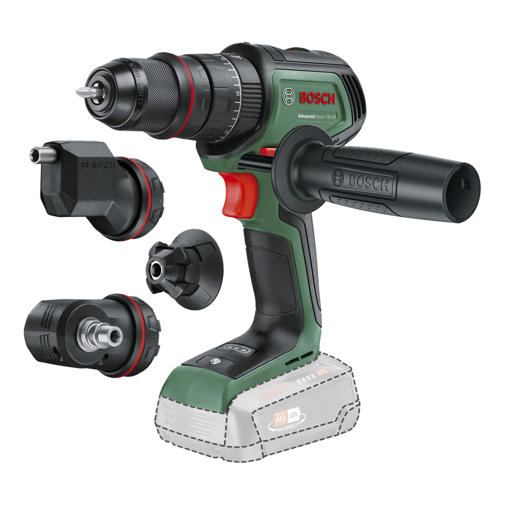 Bosch Power 4 All Hiiliharjaton akkuiskuporakone