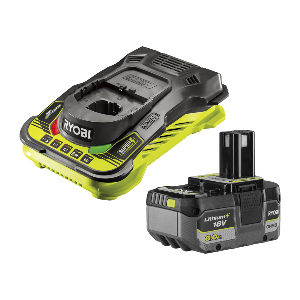 Ryobi ONE+ Batteri + batterilader