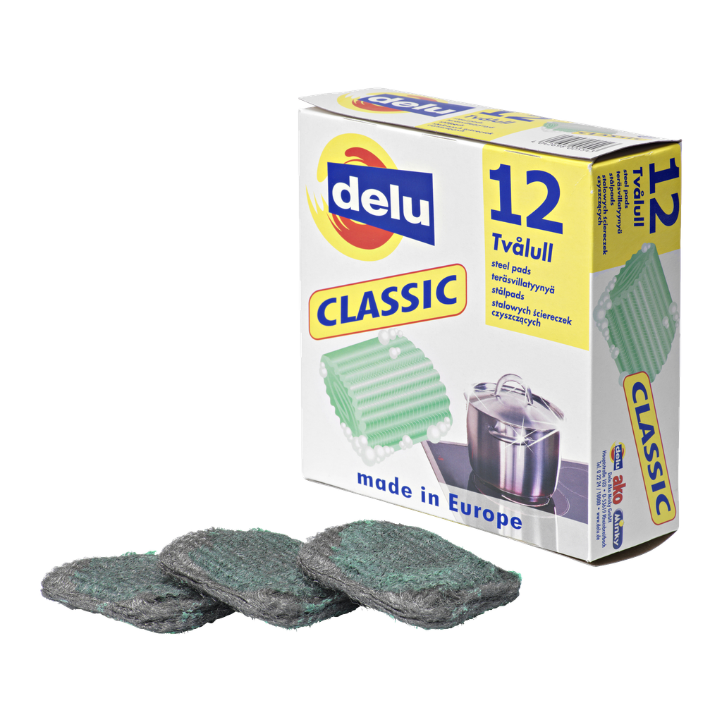 Delu Stålull 12-pk