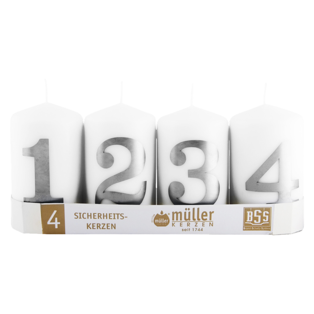 Müller Adventslys 4-pk