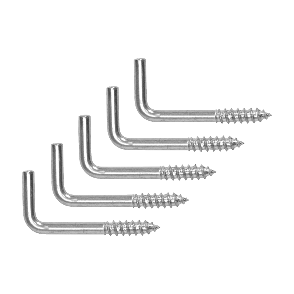 Hard Head Vinkelkrokar 5-pk