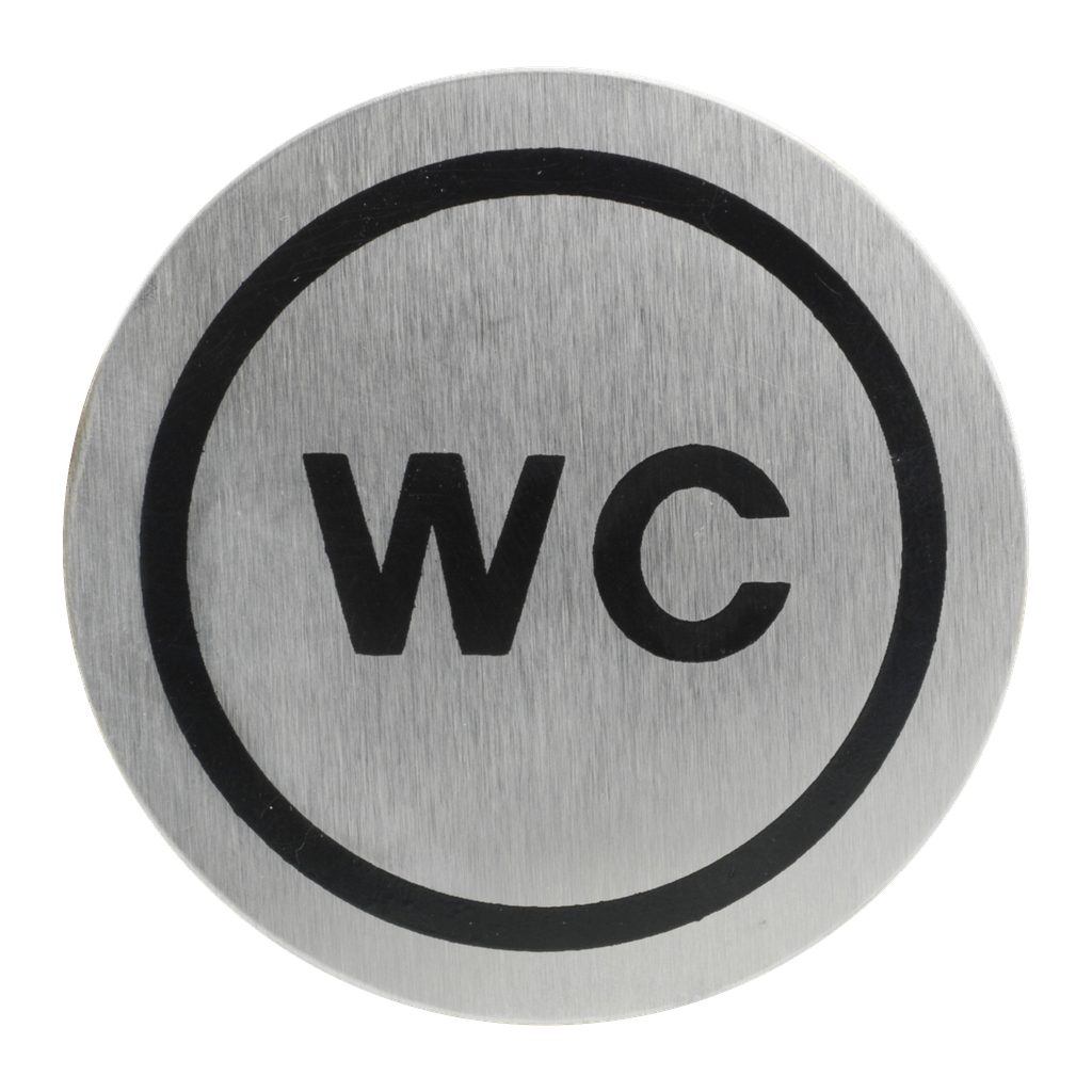 Hard Head WC-skilt