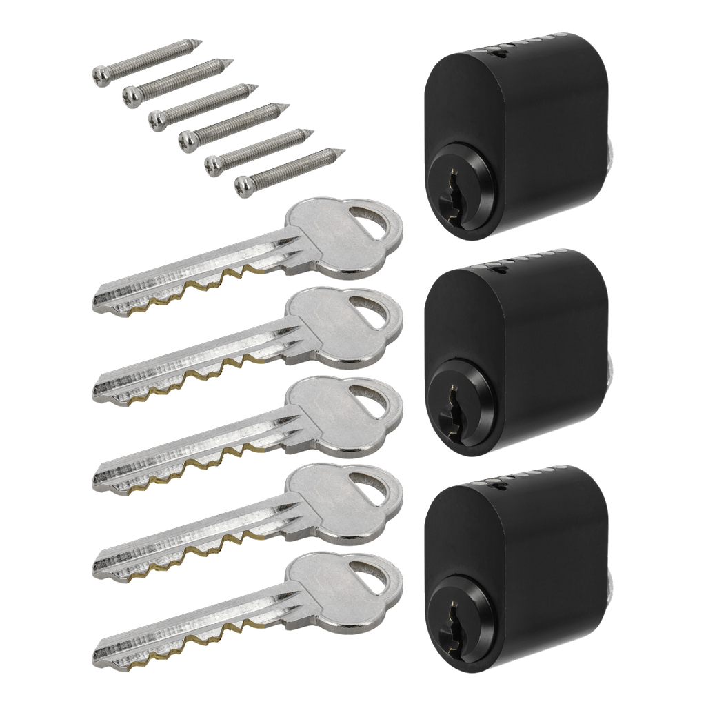 Hard Head Låsesylinder 3-pk